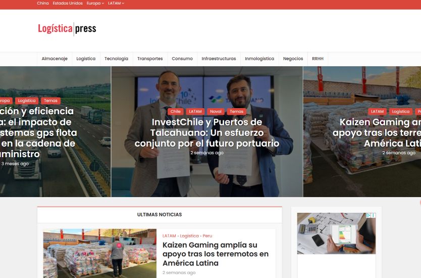 Publicar en LOGÍSTICA PRESS
